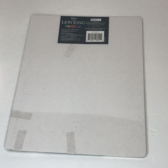 Disney Puzzletivity The Lion King Color-A-Puzzle 4 Crayons Kids Activity 12 pcs - Picture 2 of 3